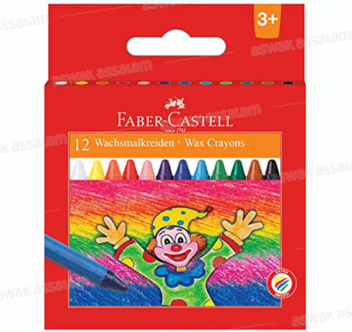 12 CRAYONS DE CIRE FABER-CASTELL