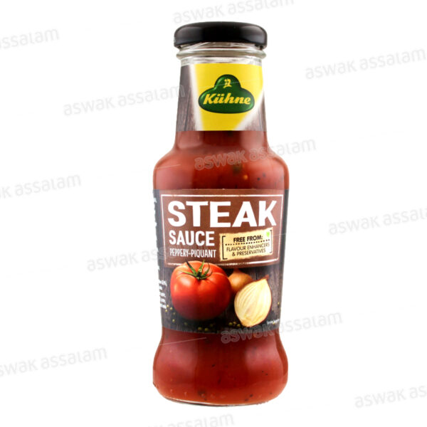 SAUCE PIQUANTE POUR STEAK 250ML KUHNE