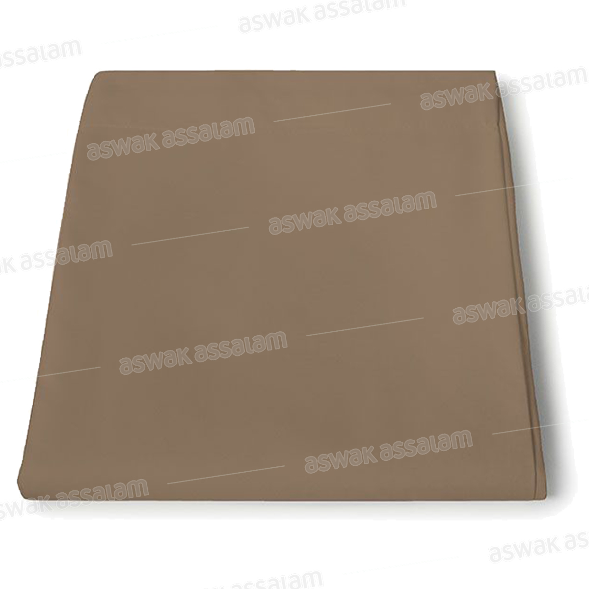 DRAP HOUSSE COTONELLE 140*190CM TAUPE RICHBOND