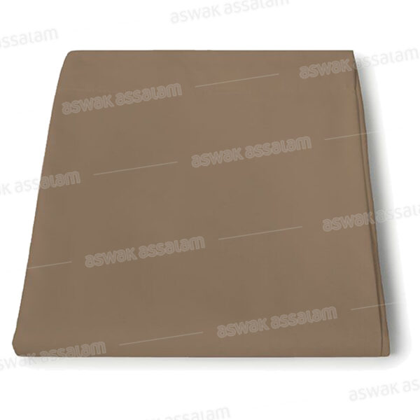 DRAP HOUSSE COTONELLE 160*200CM TAUPE RICHBOND