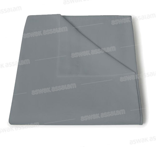 DRAP PLAT COTONELLE 240*270CM GRIS CLAIR RICHBOND