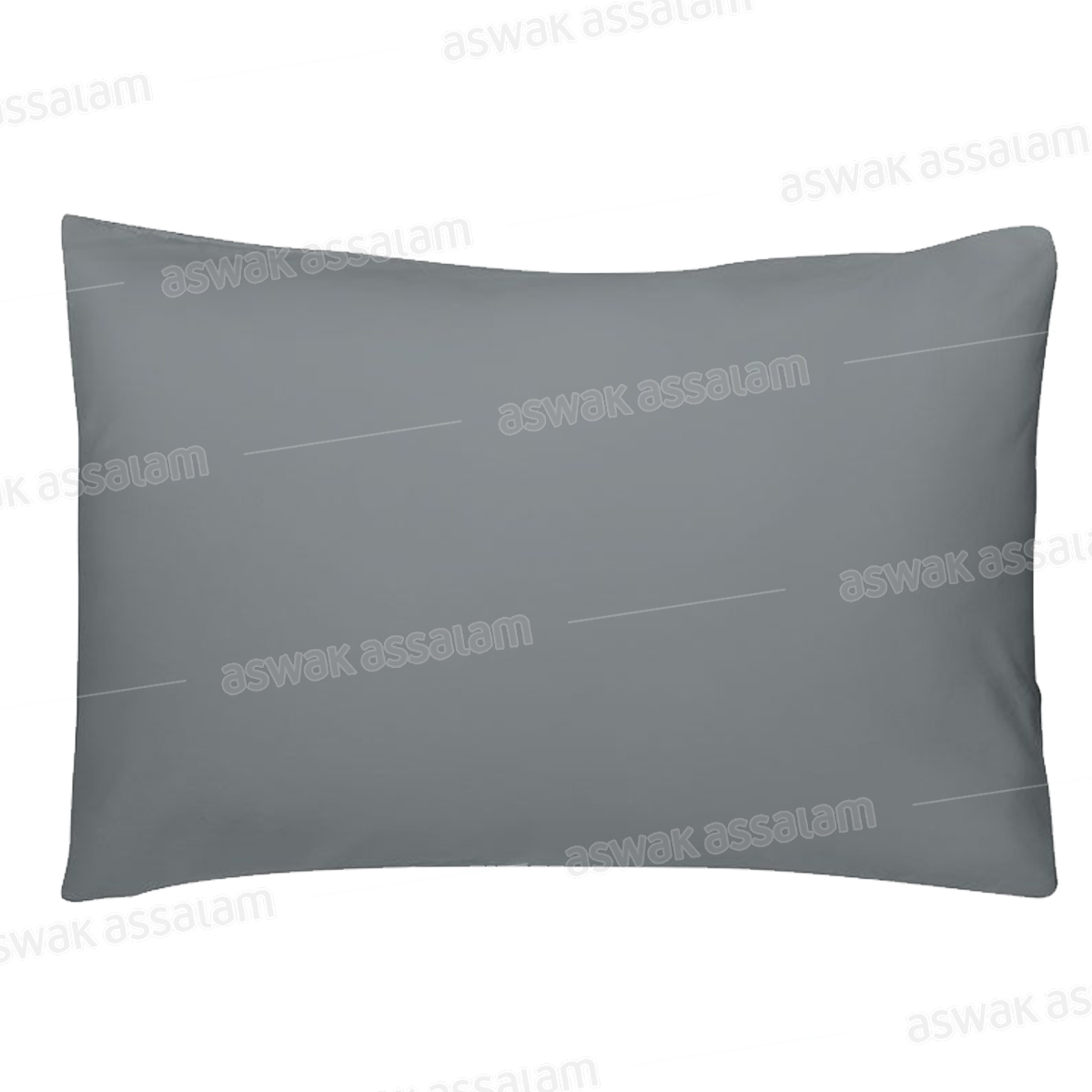 TAIE D'OREILLER COTONELLE 70*50CM GRIS CLAIR RICHBOND