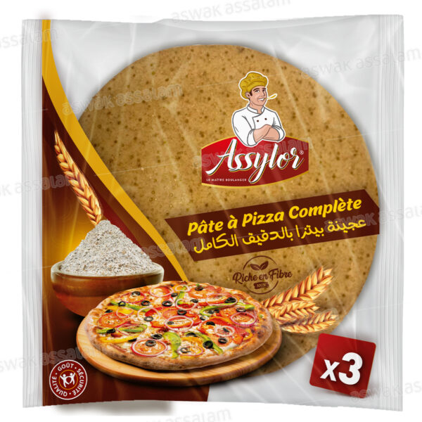 PATE A PIZZA COMPLETE 3 UNITES 400G ASSYLOR