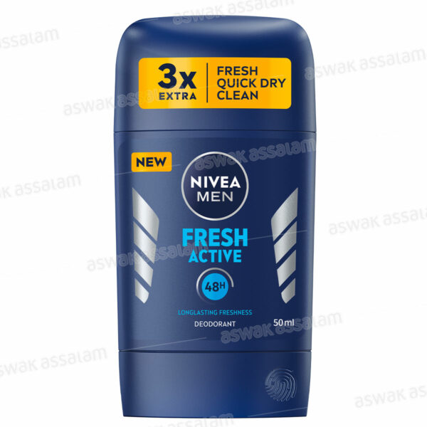 DEODORANT STICK FRESH ACTIVE 50ML NIVEA MEN