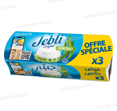 FROMAGE FRAIS A TARTINER 3*150G JEBLI