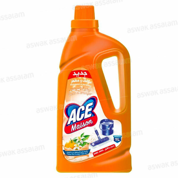 NETTOYANT SOL FLEUR D'ORANGER 1L ACE