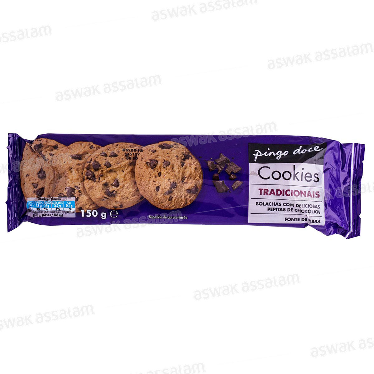 COOKIES TRADITIONNELS 150G PINGO DOCE