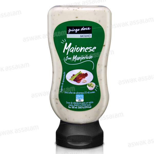 MAYONNAISE AU BASILIC 250ML PINGO DOCE