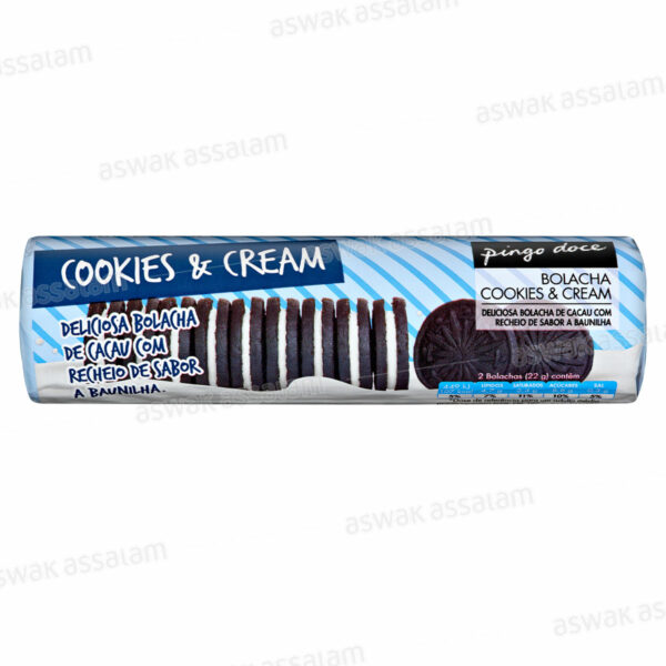 BISCUIT FOURRE A LA CREME 154G PINGO DOCE