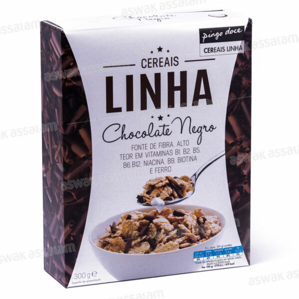 CEREALES AU CHOCOLAT NOIR 300G LINHA PINGO DOCE
