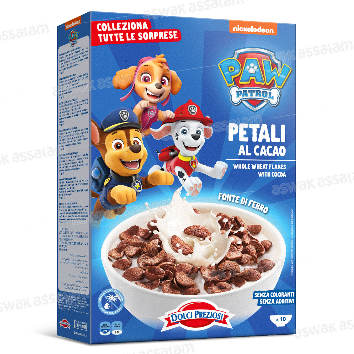 PETALES DE CEREALES AU CHOCOLAT PAW PATROL 300G DOLCI PREZIOSI