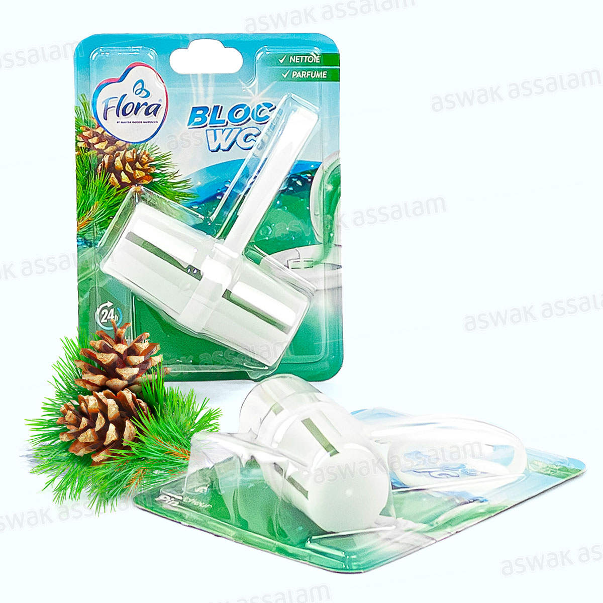 BLOC WC PARFUM PIN 40G FLORA