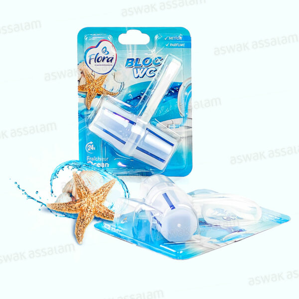 BLOC WC FRAICHEUR OCEAN 40G FLORA