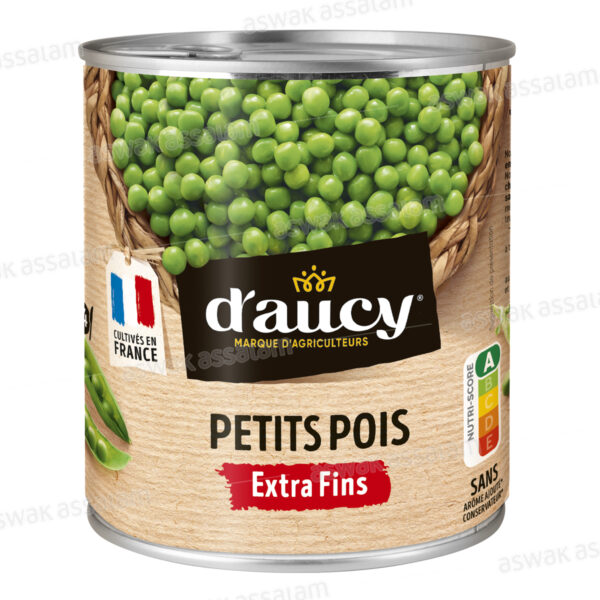 PETITS POIS EXTRA FINS 400G D'AUCY