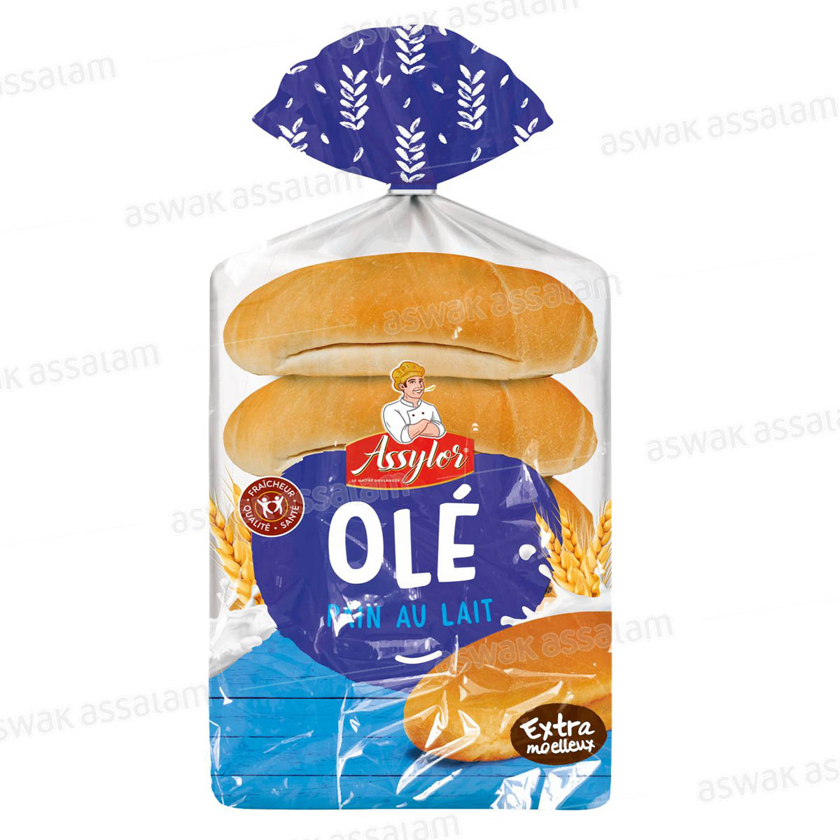 PAIN AU LAIT 4 UNITES OLE ASSYLOR