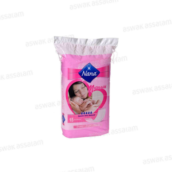 SERVIETTES MATERNITE PERIODEX 15 UNITES NANA