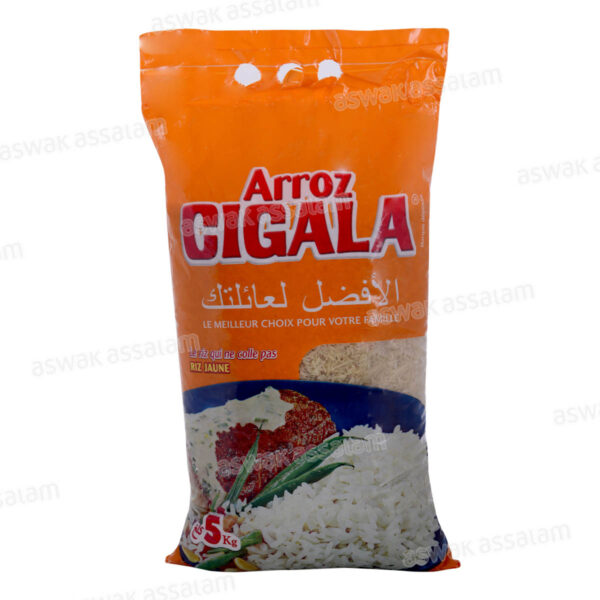 RIZ JAUNE 5KG CIGALA