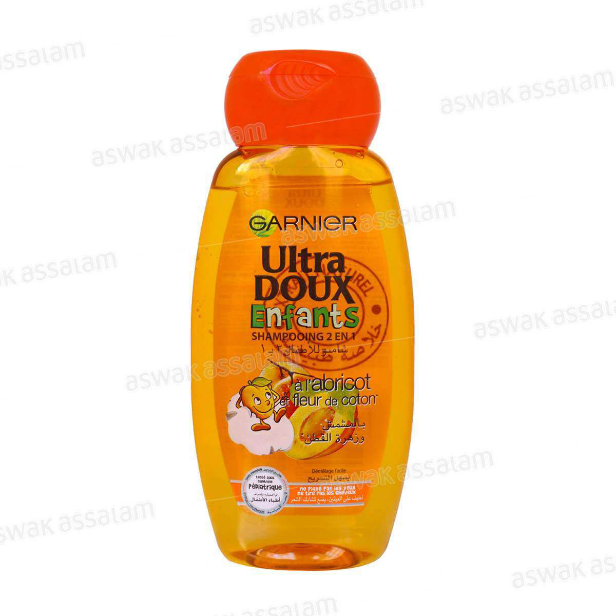 SHAMPOOING A L'ABRICOT POUR ENFANT 400ML ULTRA DOUX GARNIER