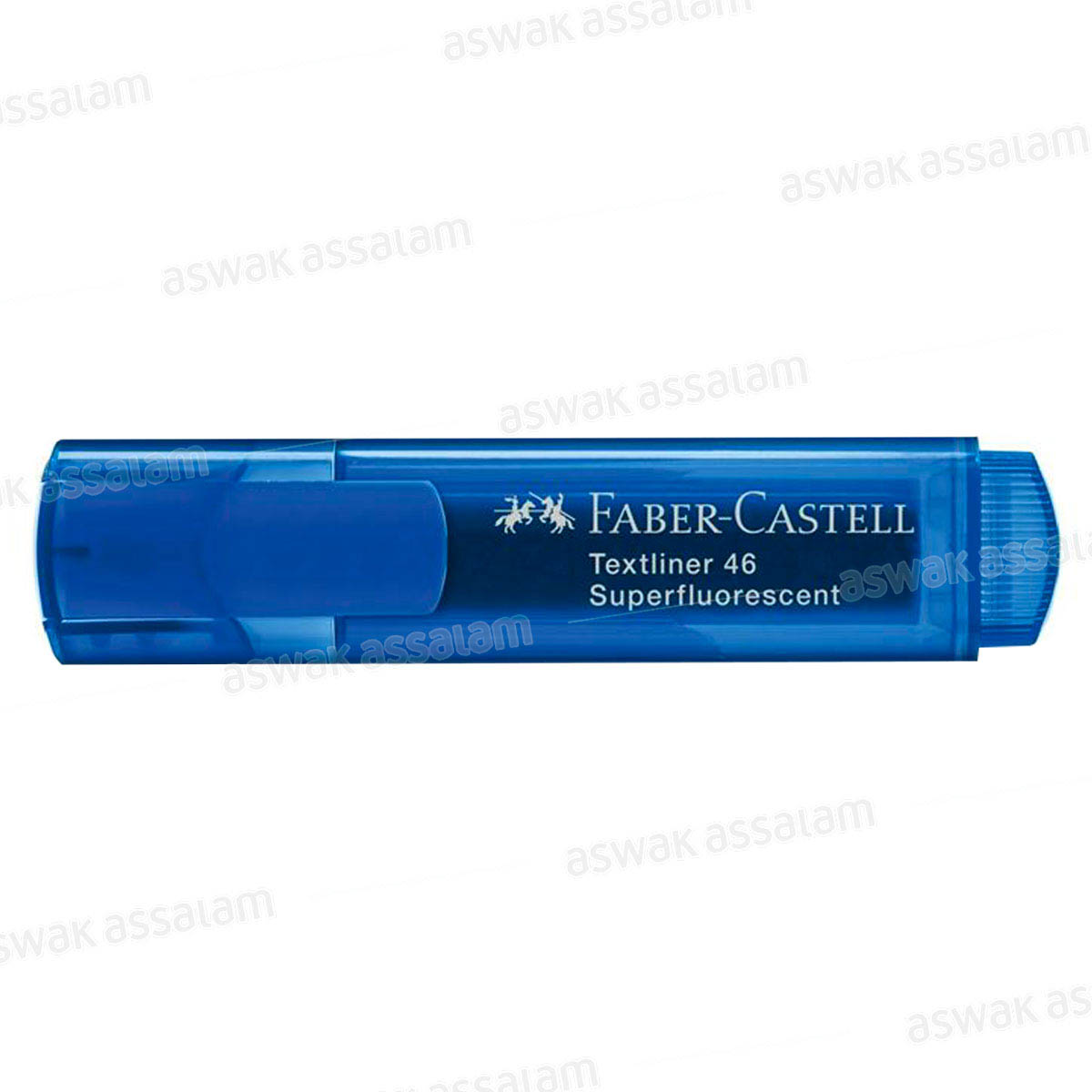 SURLIGNEUR TRANSPARENT BLEU FABER-CASTELL