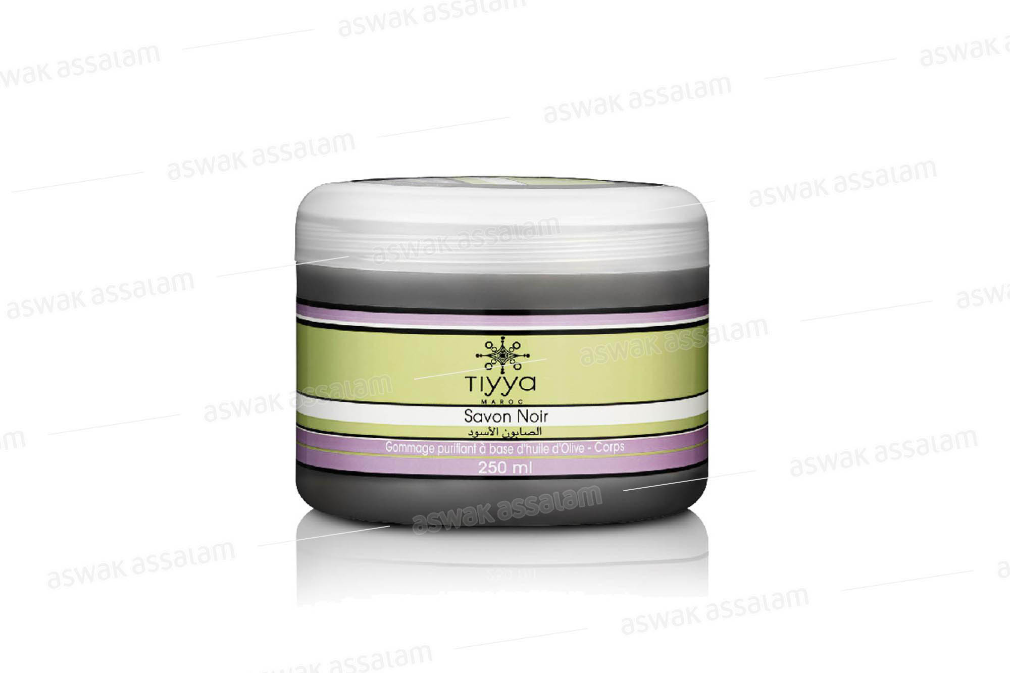 SAVON NOIR A BASE D'OLIVE 250ML TIYYA