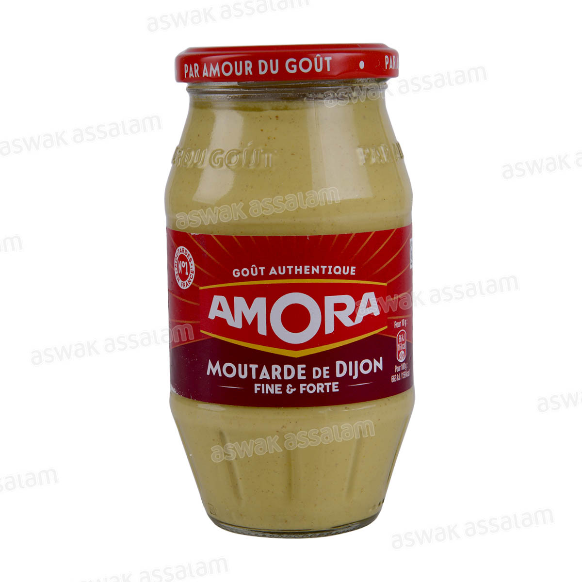 MOUTARDE DE DIJON 440G AMORA