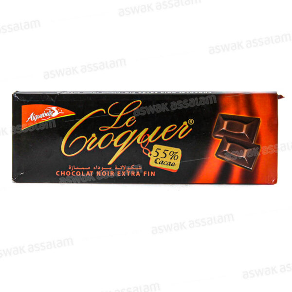 CHOCOLAT TABLETTE LE CROQUER NOIR 300G AIGUEBELLE