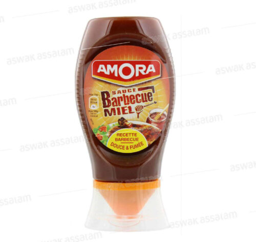 SAUCE BARBECUE MIEL 282G AMORA