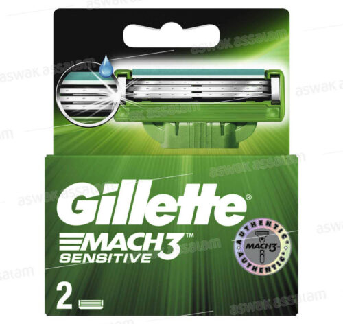 RECHARGE MACH 3 SENSITIVE 2 UNITES GILLETTE