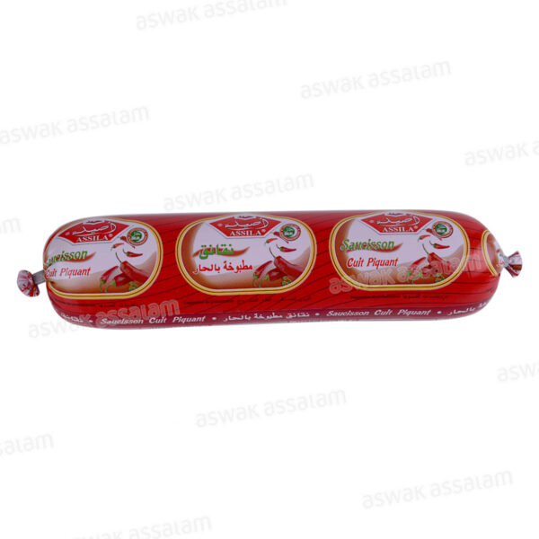 SAUCISSON DE VOLAILLE PIQUANT 350G ASSILA