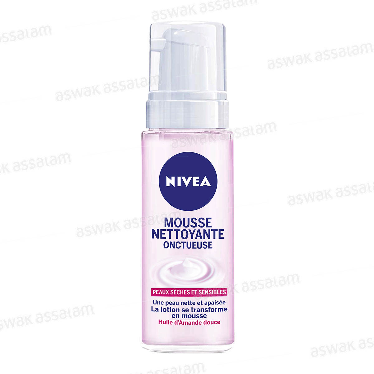 MOUSSE NETTOYANTE ONCTUEUSE PEAU SENSIBLE 150ML NIVEA