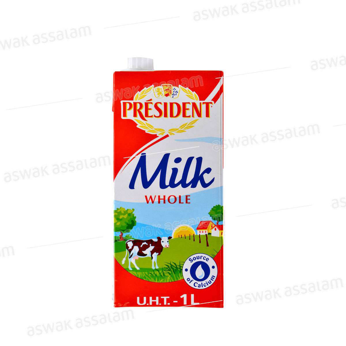 LAIT UHT ENTIER 1L PRESIDENT