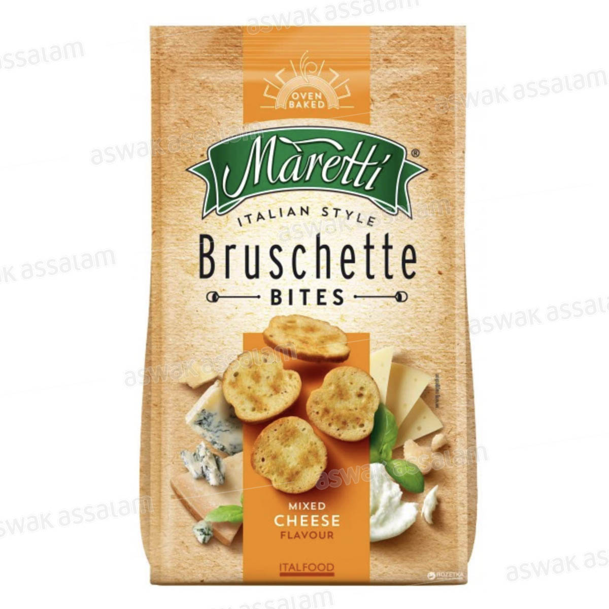 BOUCHEES DE PAIN SAVEUR FROMAGE 70G MARETTI