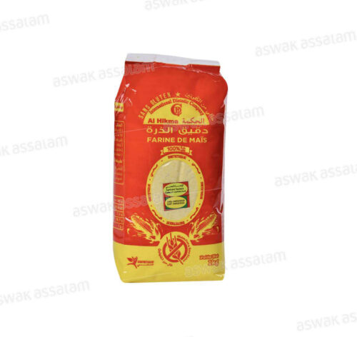 FARINE DE MAIS EXTRA FINE 1KG AL HIKMA