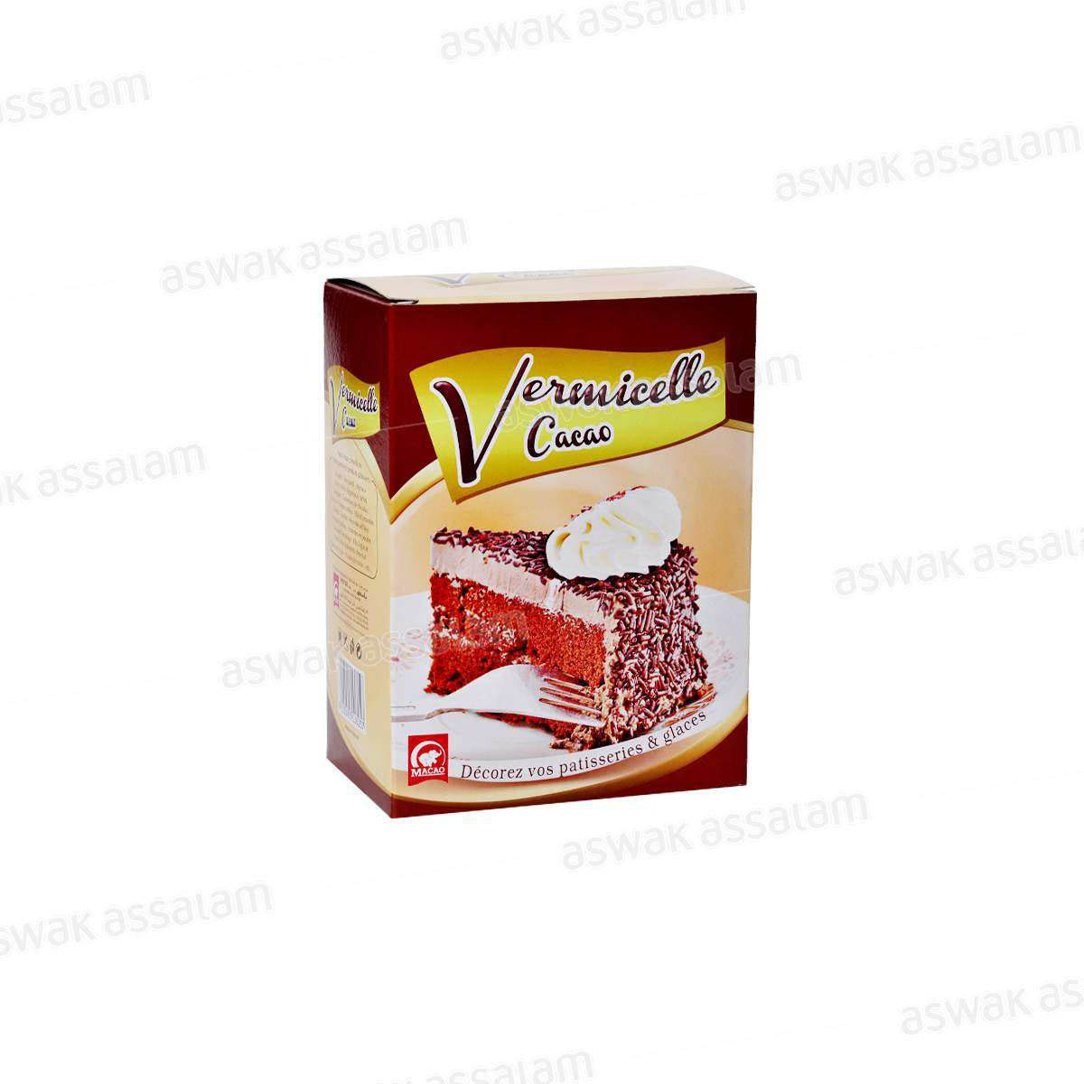 VERMICELLE CACAO 1KG MACAO