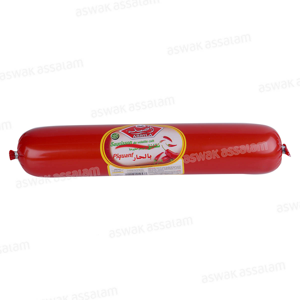 SAUCISSON DE VOLAILLE PIQUANT 800G ASSILA