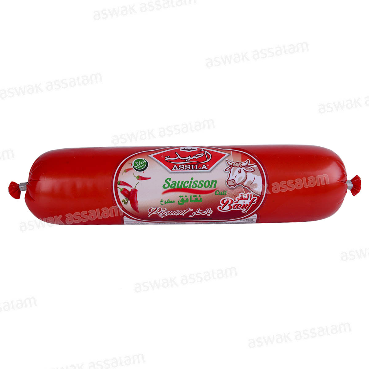 SAUCISSON DE BOEUF PIQUANT 350G ASSILA