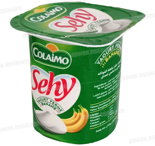 YAOURT FERME BANANE SEHY 110G COLAIMO