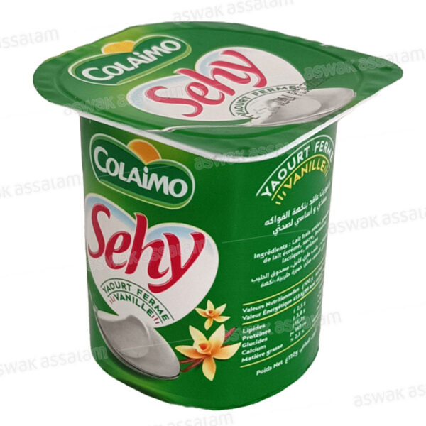 YAOURT FERME VANILLE SEHY 110G COLAIMO