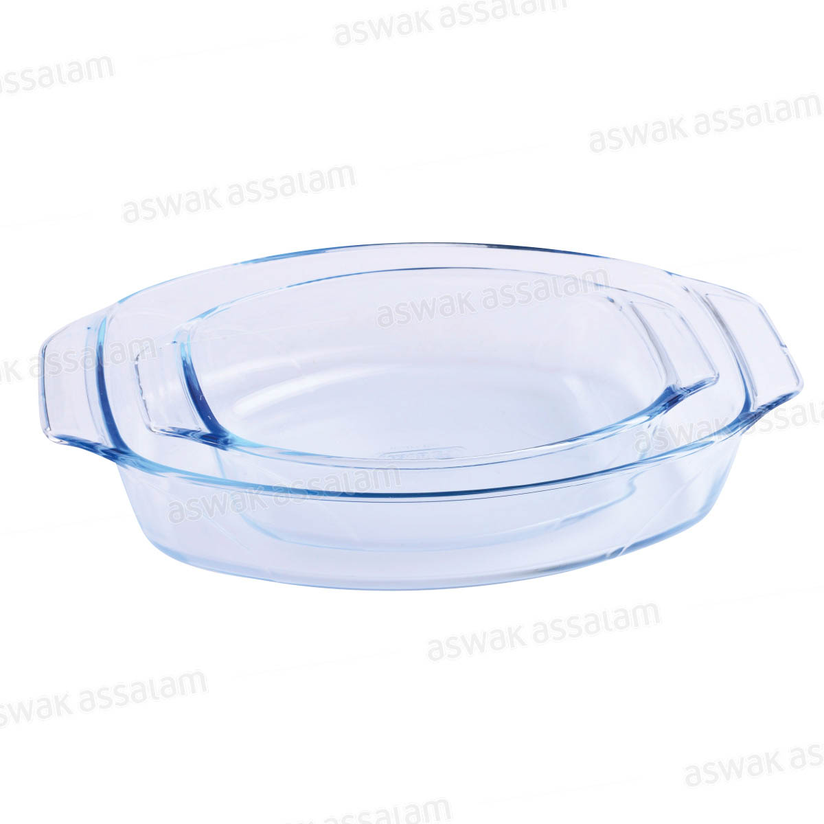 SET DE 2 PLATS A FOUR RECTANGULAIRES 31*20CM + 39*25CM PYREX