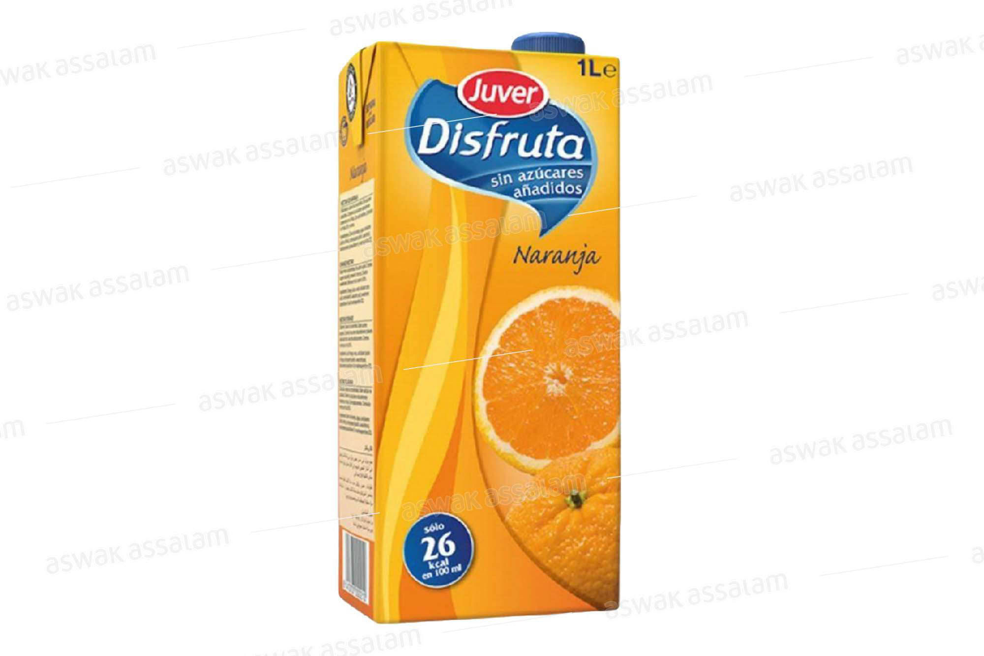 NECTAR ORANGE SANS SUCRE 1L JUVER DISFRUTA