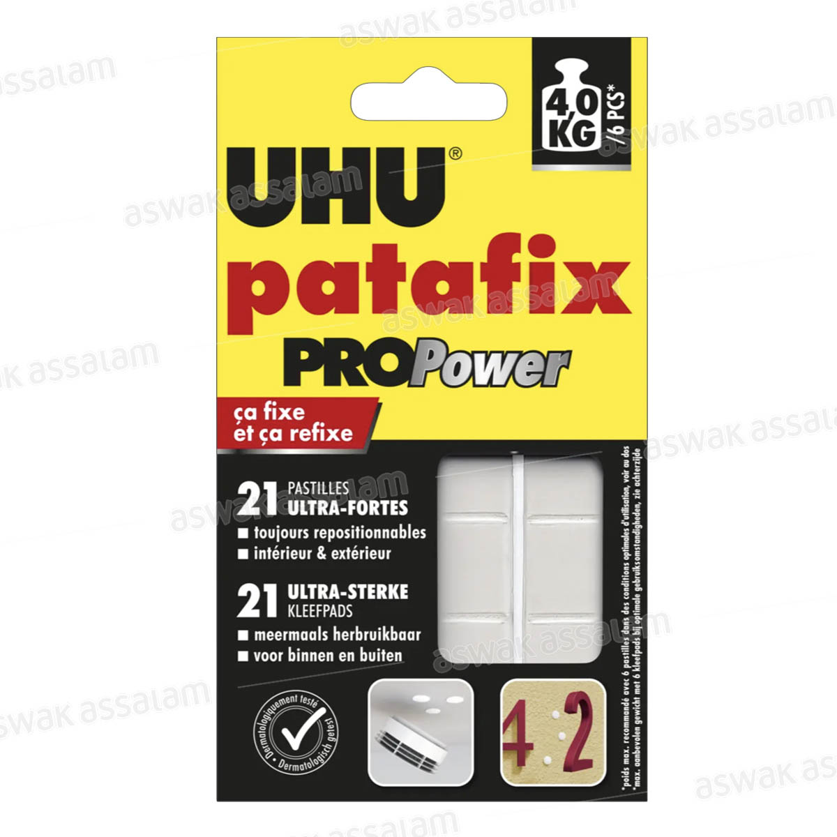PATAFIX PROPOWER 21 PASTILLES UHU