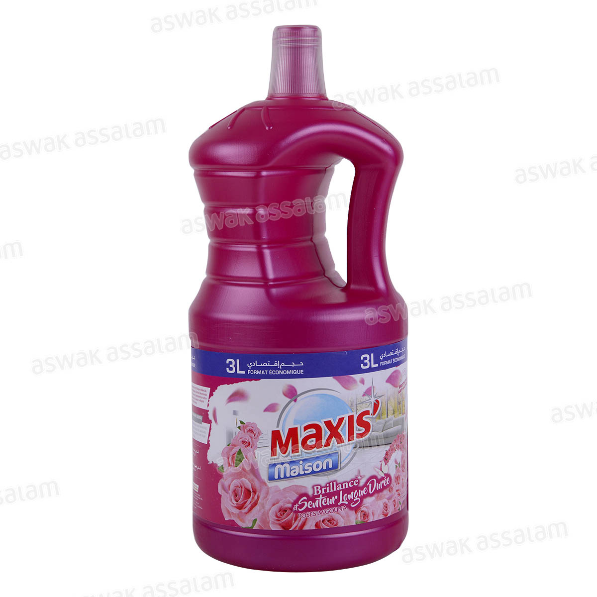 NETTOYANT SOL ROSE M'GOUNA 3L MAXI'S