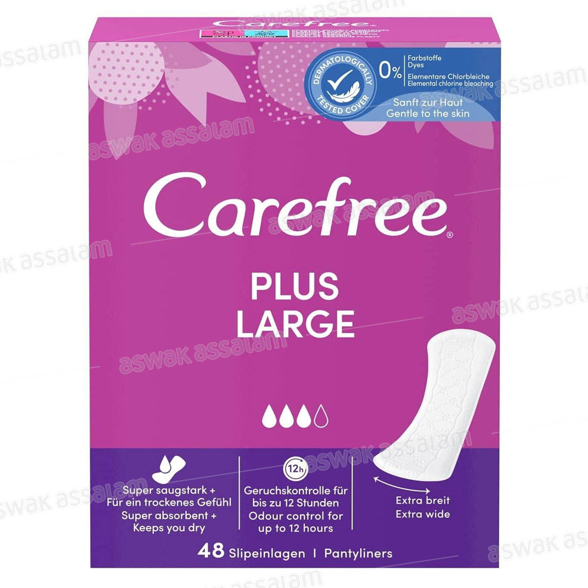 PROTEGE SLIP PLUS LARGE PARFUME 48 UNITES CAREFREE