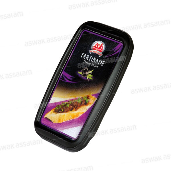 TARTINADE D'OLIVE NOIRE 125G LA MONEGASQUE