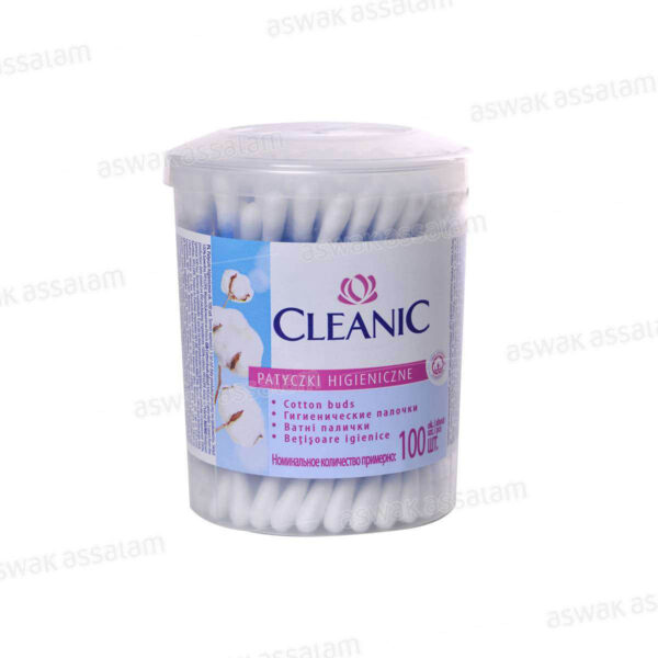 COTONS-TIGES 100 UNITES CLEANIC