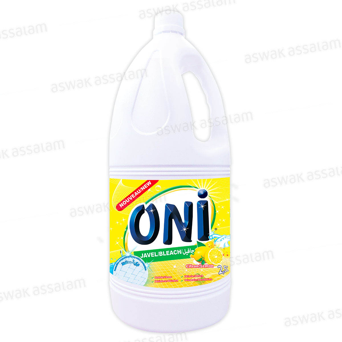 EAU DE JAVEL CITRON 2,5L ONI