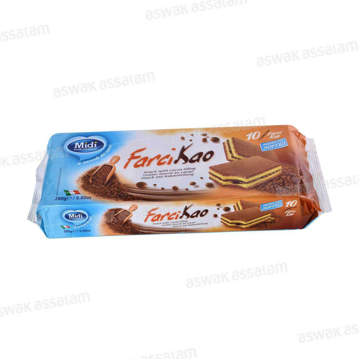 GOUTER FOURRE AU CACAO FARCIKAO 280G MIDI