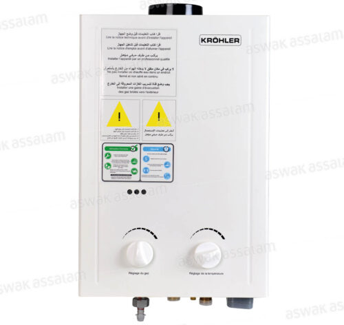 CHAUFFE-EAU A GAZ 10L SILVER KCE-10-5J3 R KHROLER