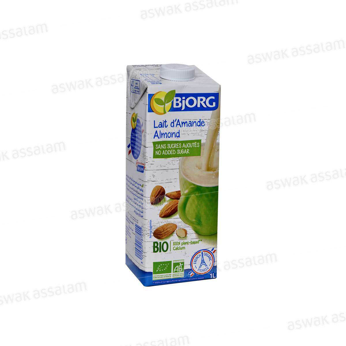 LAIT D'AMANDE SANS SUCRES 1L BJORG
