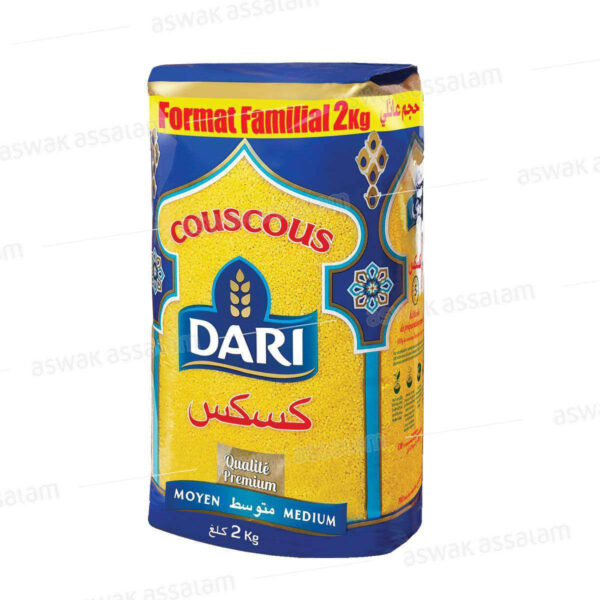 COUSCOUS MOYEN 2KG DARI